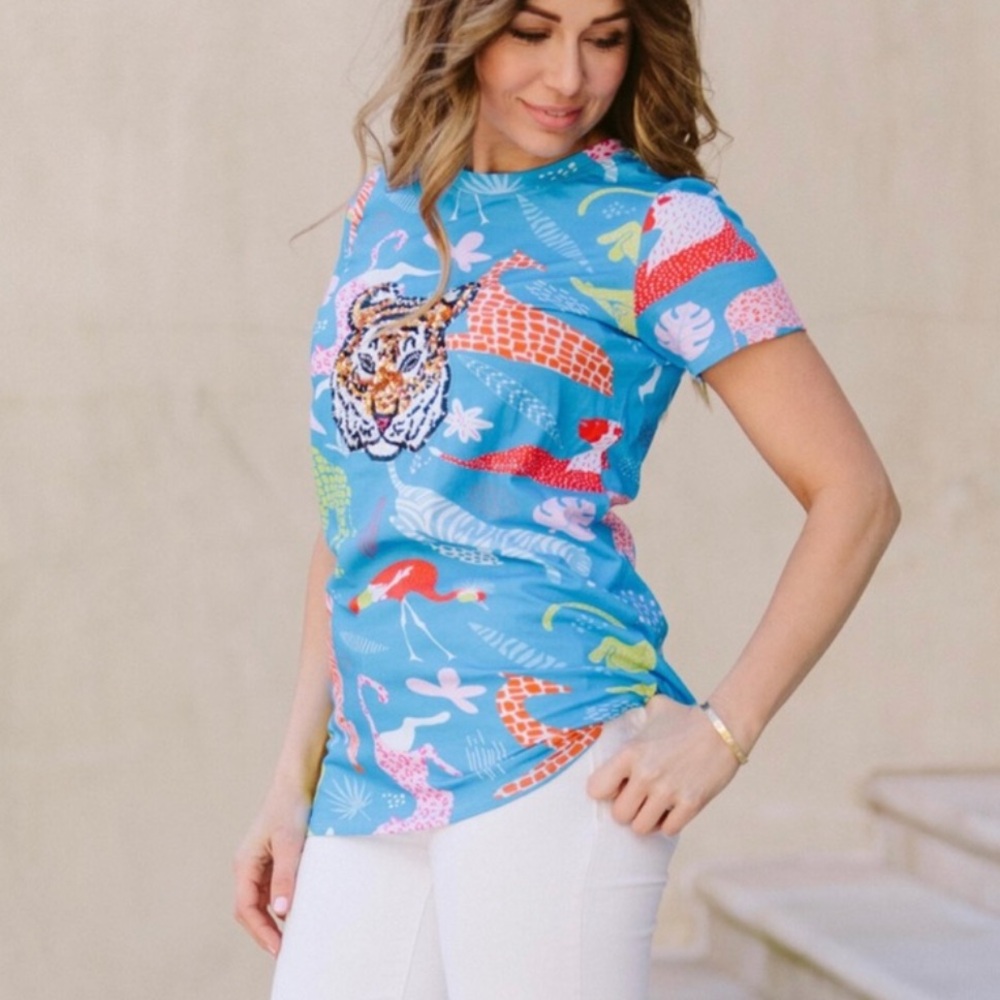 Sheridan French Tiger T Shirt Size XS